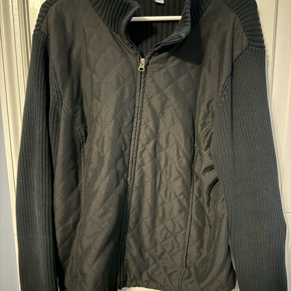Croft & Barrow Zip up jacket. Mock collar. Light.‎ XL - Picture 14 of 15